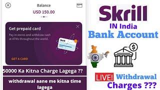 Skrill to Bank Account Live Withdrawal | Skrill To Bank Account Charges ?