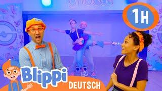 Blippi und Meekah im Tanzstudio ⭐ Tanzparty  | Blippi Deutsch | Abenteuer und Videos für Kinder