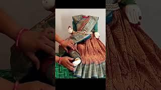 How to drape saree for Varalakshmi | Varamahalakshmi saree draping | Varalakshmi Vratham 2024