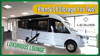 Murphy Bed Lounge = Premium Comfort | 2025 Leisure Travel Vans Unity 24MBL