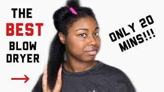 Easiest Way to Blow Dry Your Hair | Super Fast! I Should've Done This Sooner!