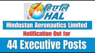 HAL VARIOUS EXECUTIVE POSTS Form 2024 Kaise Bhare  How to Fill Hindustan Aeronautics Limited Online