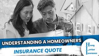 Homeowner's Insurance Quotes - What You Need To Know