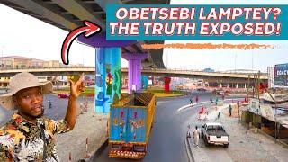 Was the Obetsebi Lamptey Interchange Complete before Commissioning? let's Find Out