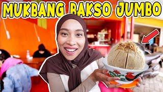 NYOBAIN MAKAN BAKSO JUMBO BESAR 1 MANGKOK DI MALANG!! KOK GINI YA RASANYA!!