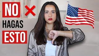  NUNCA hagas ESTO en ESTADOS UNIDOS | Eva Bleider