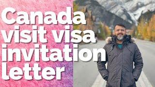 Canada tourist visit visa || strong invitation letter || Canadian immigration