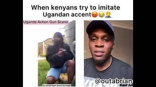 Kenyan content creator tries to make fun of Ugandan accent