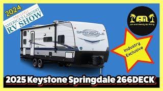 2025 Keystone Springdale 266DECK Travel Trailer Tour