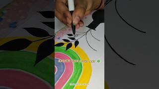 I am obsessed  Another boho art !! #boho #easy #art #shorts #ytshorts #viralvideo