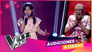 Julieta Arregín | "Que ganas de no verte nunca más" | Audiciones a ciegas | La Voz Kids Uruguay 2023