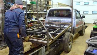 Building New Flatbed for Mazda B2500 Ep.1