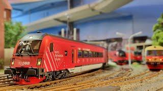 H0 Modelleisenbahn - Mega Fahrvideo Oktober 2023