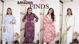 Budget Kurta Set Finds You Need To Try! |Amazon Affordable Kurta Set Haul India Indo Era W