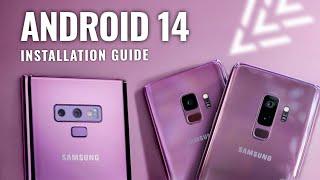 Convert Your Galaxy S9 / S9 Plus / Note 9 into Samsung Galaxy S24 with Android 14 | Full Guide