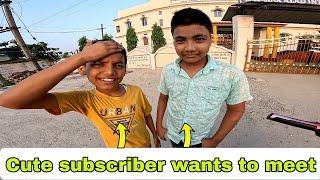 Cute subscribers se milke acha laga  | I met in their school 