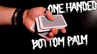 One Handed Bottom Palm Tutorial (Hard)