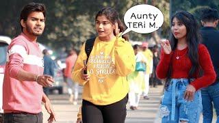 Calling cute girls Aunty prank  | Thanks Aunty prank | DR Prank