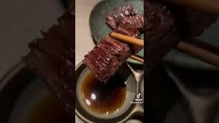 $330 wagyu "Japanese BBQ" steak course in Tokyo - 4K Shorts