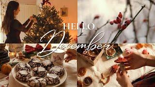 Hello December - Cozy Vintage Christmas Prep | How to have a peaceful December & restful winter