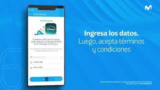 Activa Disney+ desde la App Mi Movistar