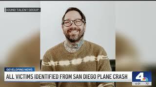 All victims in San Diego plane crash identified