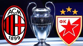 MILAN VS ESTRELLA ROJA   - FECHA 06 -  CHAMPIONS LEAGUE 2024/25