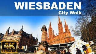 Wiesbaden, Städtereise, 4K UHD, Deutschland, Hessen