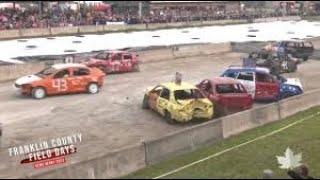 Franklin County Field Days Demolition Derby LIVE | 08/01/2024