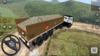 TATA Truck Bulk Materials supply off Road driving simulator l