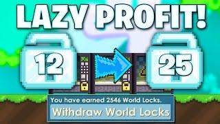 BEST PROFIT EVER in Growtopia! How to GET RICH FAST in 2023! (LAZY PROFIT!) 