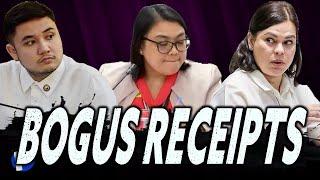 Duda si Rodge Gutierrez sa 158 na tila BOGUS Receipts mula sa OVP