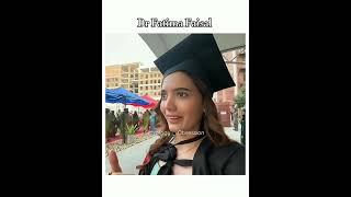 Finally Dr Fatima Faisal ️#shorts #viral #sistrology #shortvideos #iqreeb #fatimafaisal #graduation