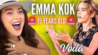 Vocal Coach Reacts to Emma Kok - Voilà