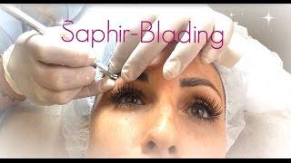  Microblading Nachbehandlung mit Saphir-Blading | Vlog