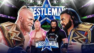 WrestleMania 38 | Champion vs Champion | Roman reigns vs Brock Lesnar | WWE Mayhem