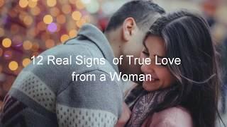 12 Real Signs of True Love from a Woman