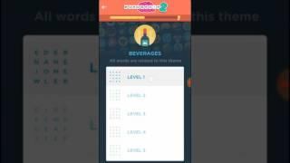 Wordbrain 2 Professor Beverages Level 1-5 Answers Walkthrough