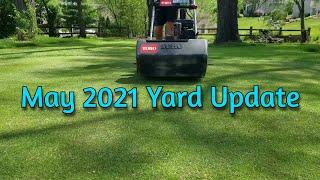 Our Lawn | Putting Green to 1/8" | We Mow Everything and Get a Yard Update for May of 2021