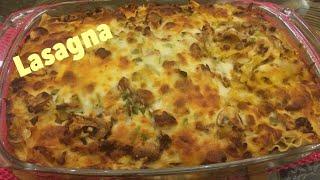 Lasagna recipe by Parnianfood. آموزش لازانياي بادمجان