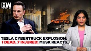 'The Evil Picked Wrong Vehicle': Elon Musk On Tesla Cybertruck Explosion Outside Trump Hotel In LA