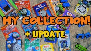 My COMPLETE Thomas DVD and VHS collection + update of my thomas collection