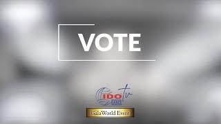 IDO GALA WORLD EVENT ONLINE VOTE 2021