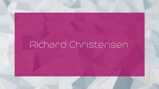 Richard Christensen - appearance