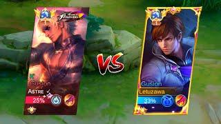 ASTRE vs LETUZAWA!! (1v1 GUSION) WHO WILL WIN!?