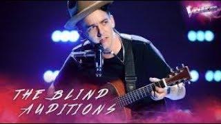 Blind Audition: AP D'Antonio 'Mr Tambourine Man' - The Voice Australia 2018