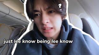 lee know being lee know for 8 mins straight