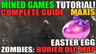 COMPLETE "Mined Games" Tutorial ALL STEPS: Maxis Guide Easter Egg Buried