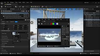 How to Output 360 Degree Video from Unreal Engine with Full Post-Process Effects and Seamless Bloom