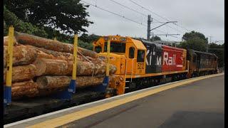 KiwiRail action in Wellington